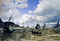 Monet, Claude Oscar - The Seine Estuary At Honfleur